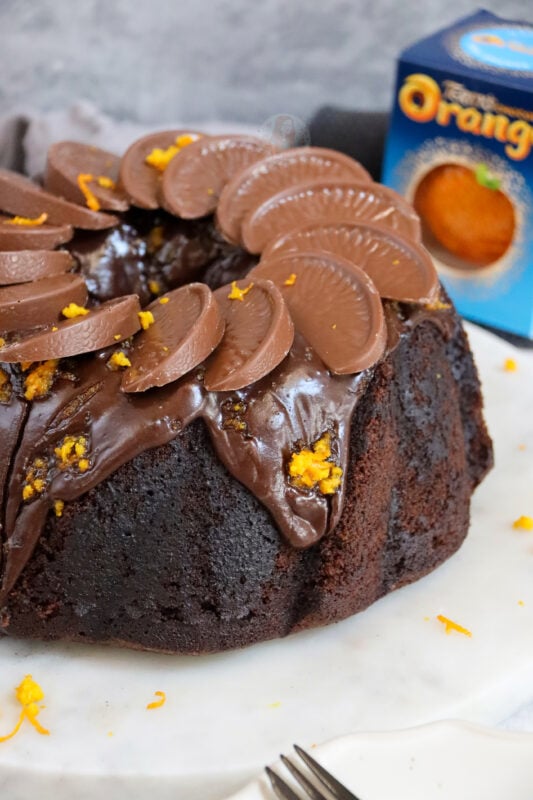 Terry’s Chocolate Orange Bundt Cake! cake chocolate